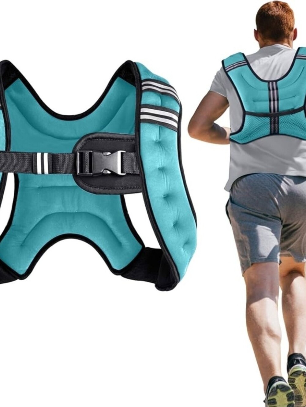 Henkelion Weighted Vest Weight Vest for Men Women Kids 8LBS  Weights & Jump Rope